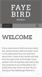Mobile Screenshot of fayebirdauthor.com